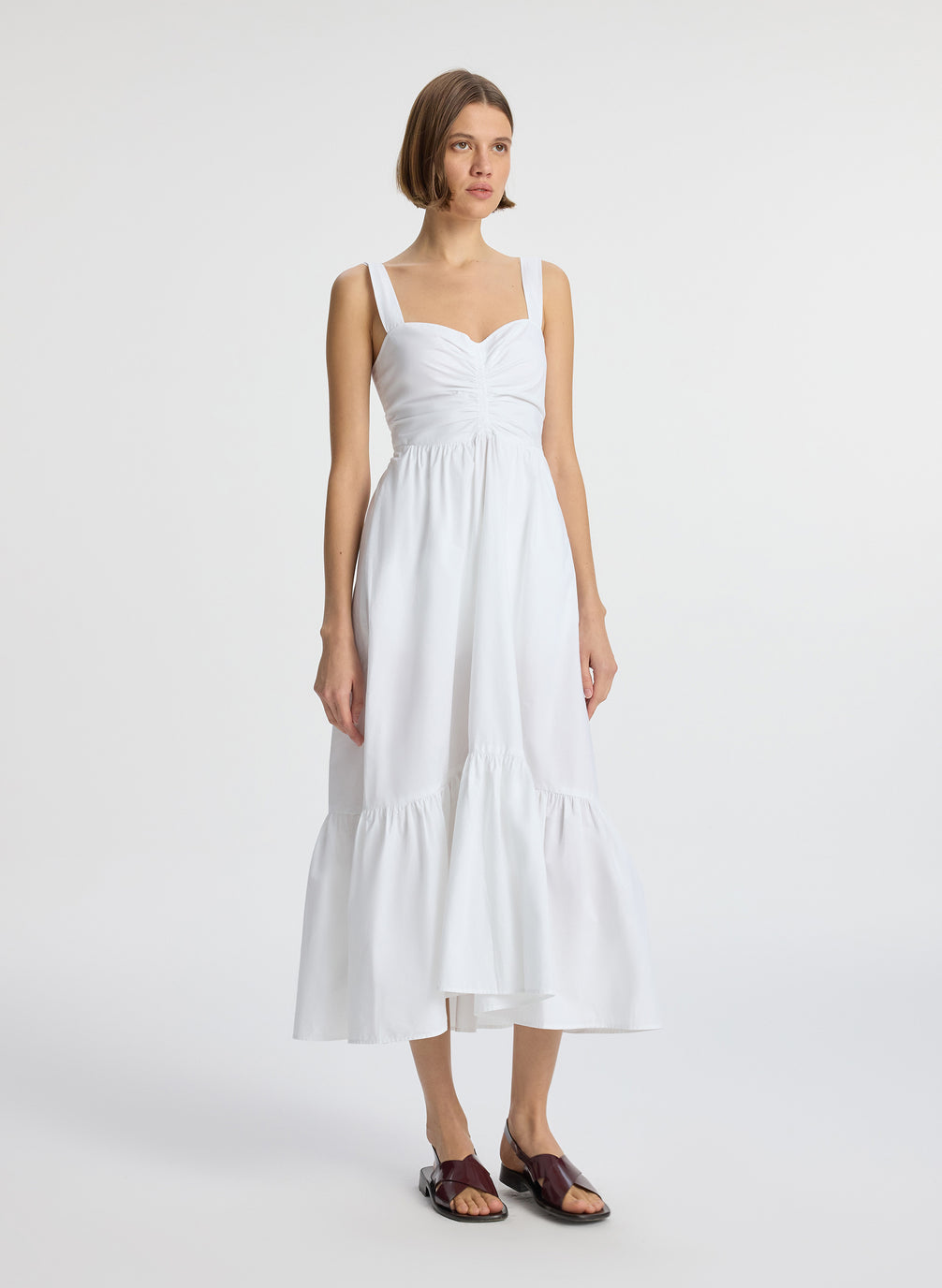 Lilah II Cotton Midi Dress