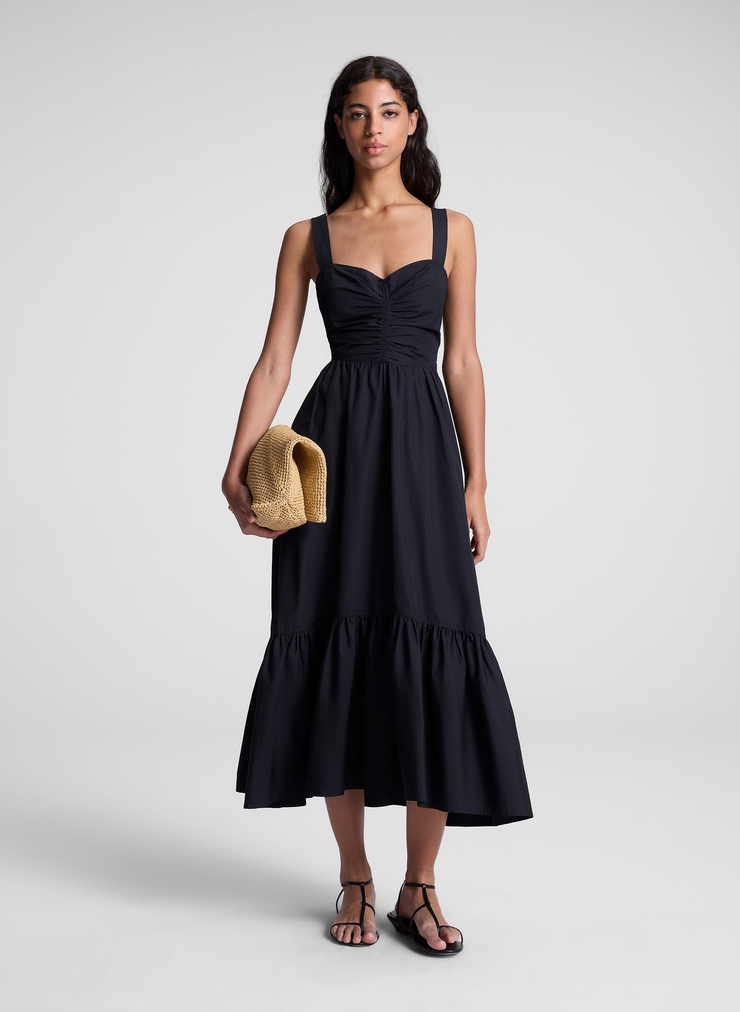 Lilah II Cotton Midi Dress