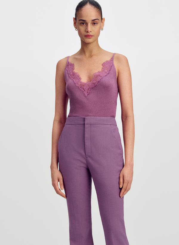 Lucie Silk Knit Camisole Top