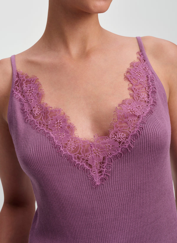 Lucie Silk Knit Camisole Top
