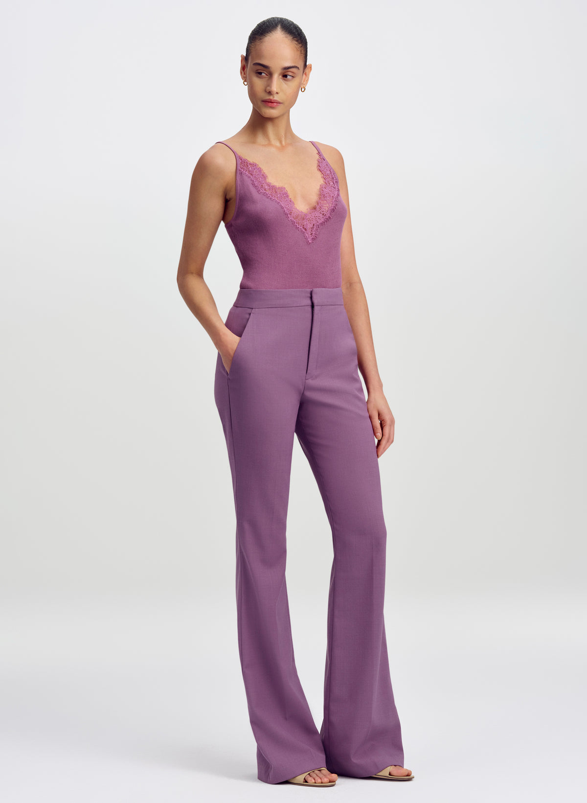 Lucie Silk Knit Camisole Top