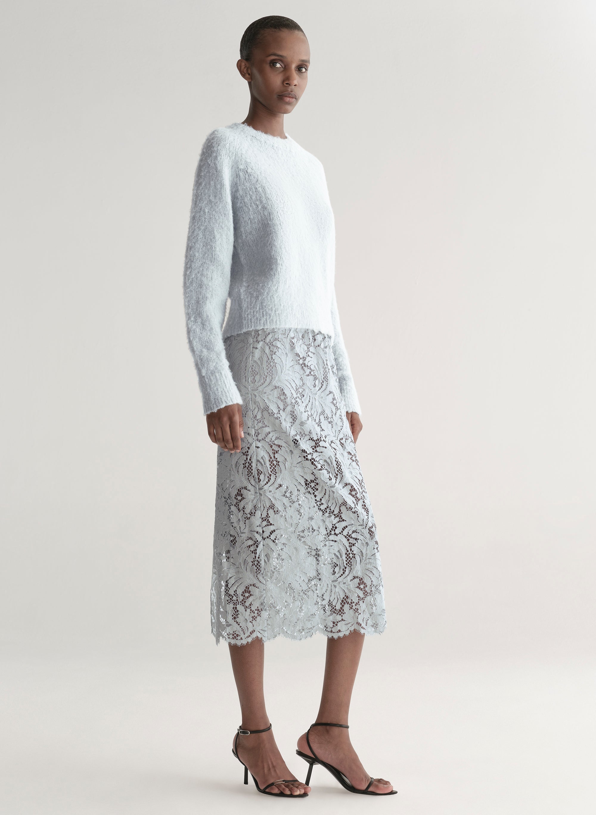 Lydia Lace Midi Skirt | ALC LTD