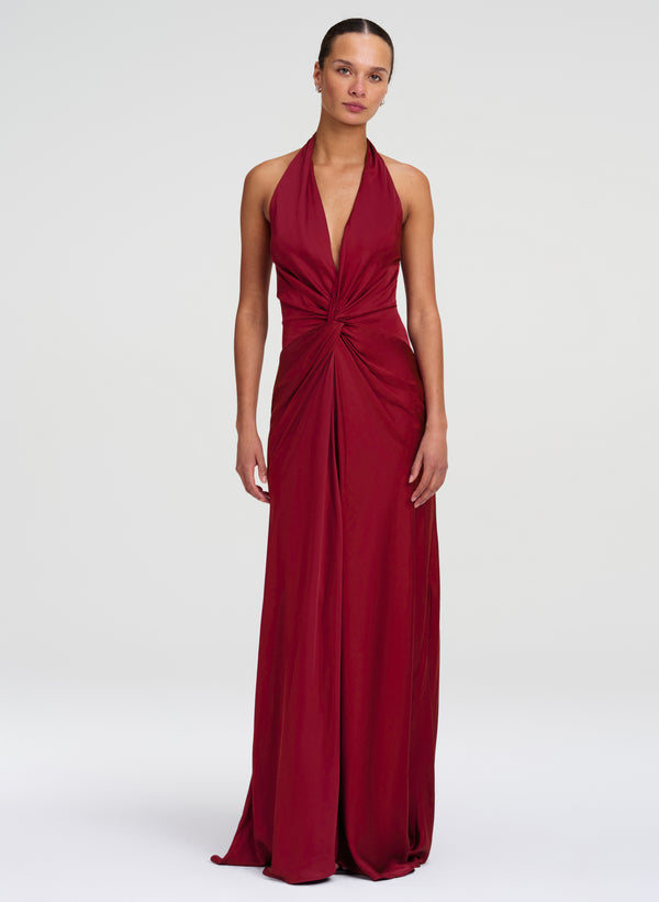 Mabel Satin Gown