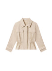 Maeve Cotton Utility Jacket