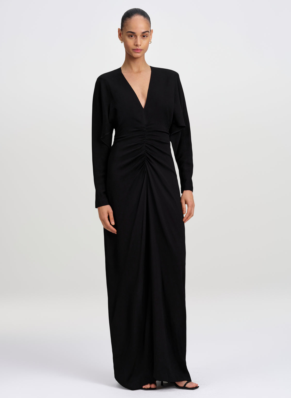 Maia Stretch Crepe Gown