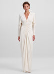 Maia Stretch Crepe Gown