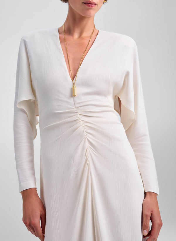Maia Stretch Crepe Gown