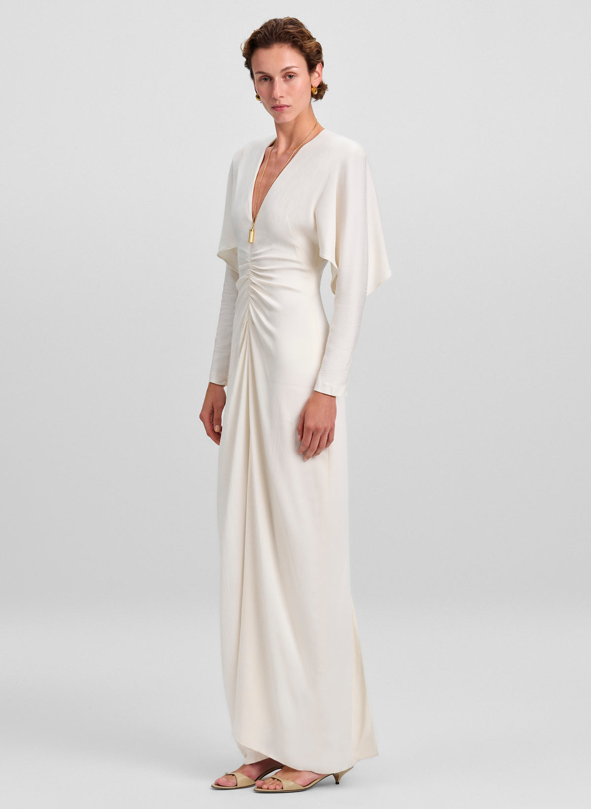 Maia Stretch Crepe Gown