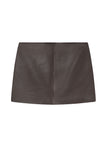 Mara Leather Mini Skirt