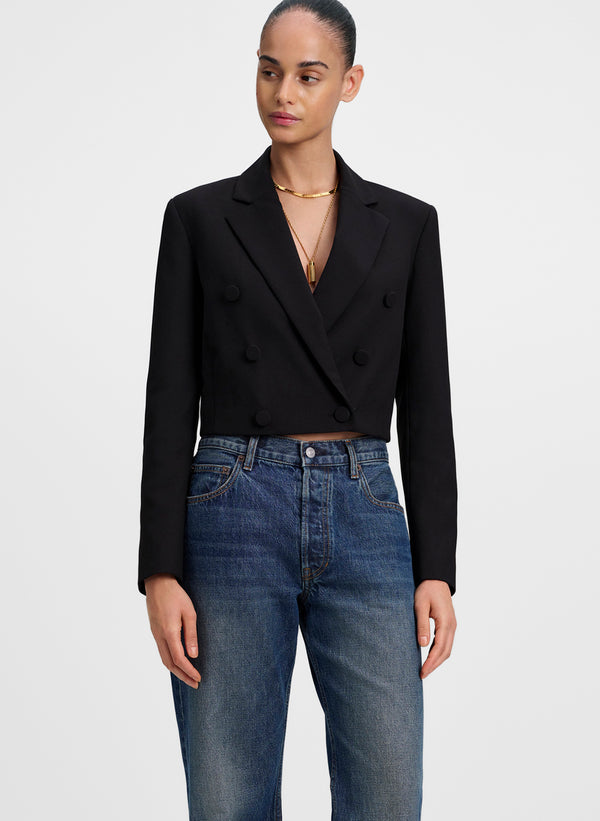 Margot Cropped Tailored Jacket