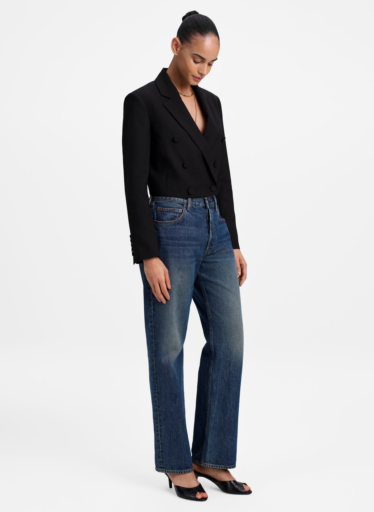 Margot Cropped Tailored Jacket