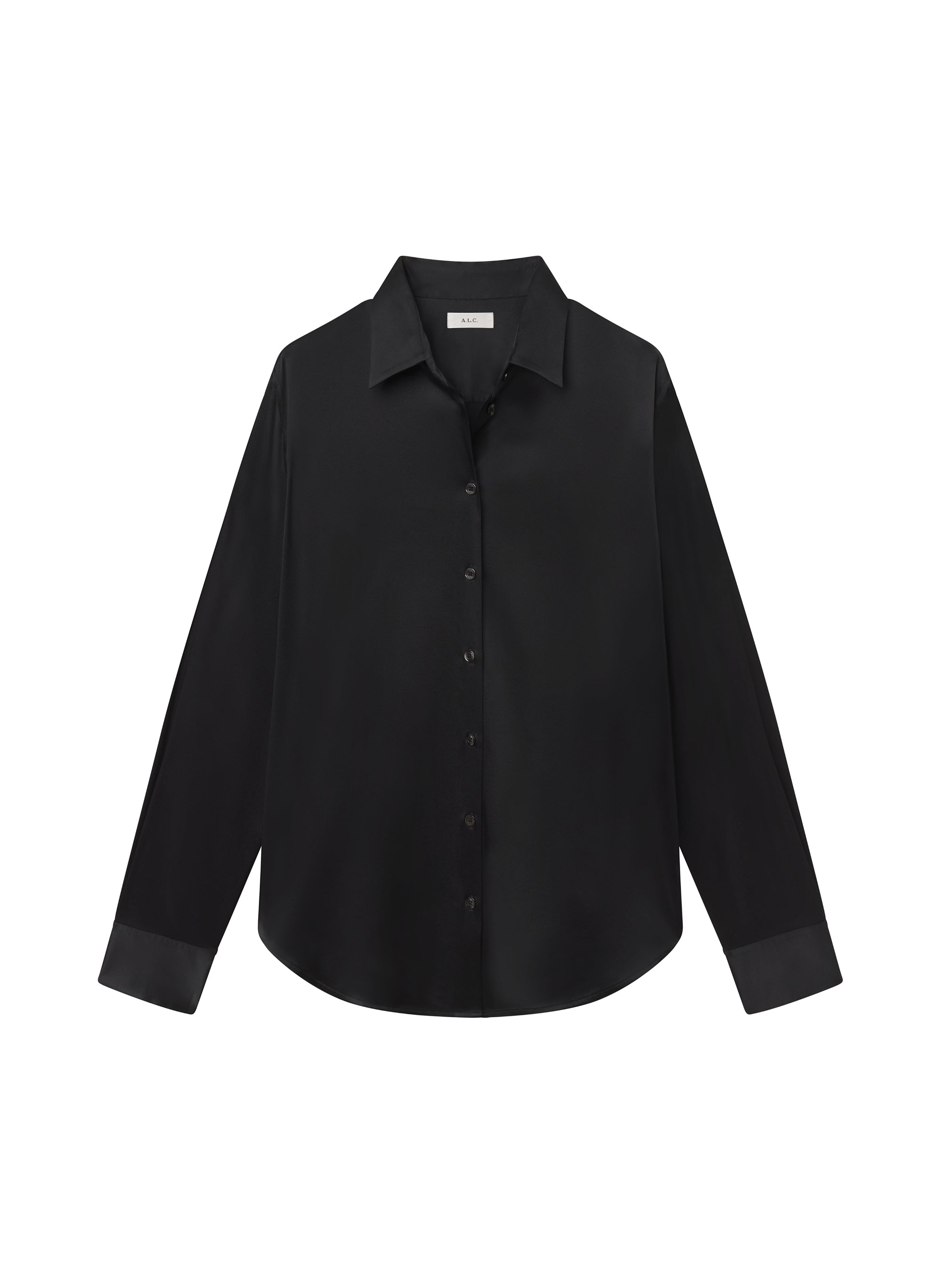Mason Relaxed Silk Shirt | ALC LTD
