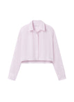 Maude Cropped Cotton Shirt
