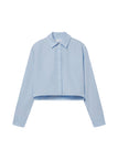 Maude Cropped Cotton Shirt