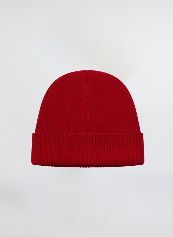 red beanie