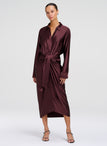 Mila Silk Midi Dress