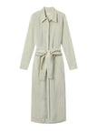 Mila Washed Taffeta Midi Shirtdress
