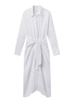 Mila Linen Midi Shirtdress