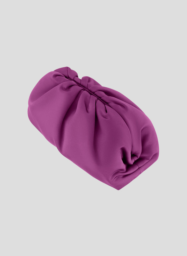 Milo Satin Clutch Bag