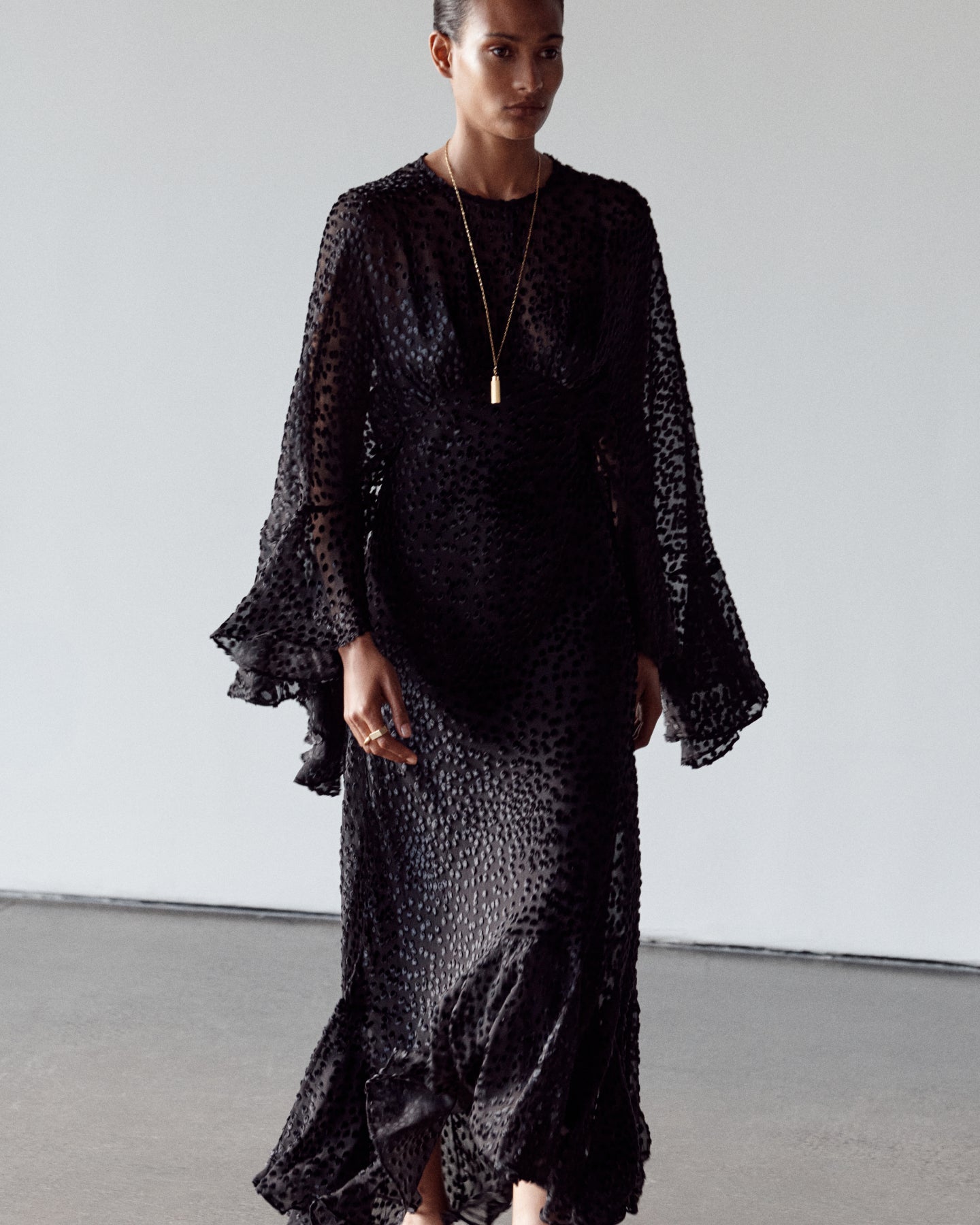 Alessia Textured Satin and Lace Maxi Dress | ALC LTD Alessia Textured Satin and Lace Maxi Dress | ALC LTD