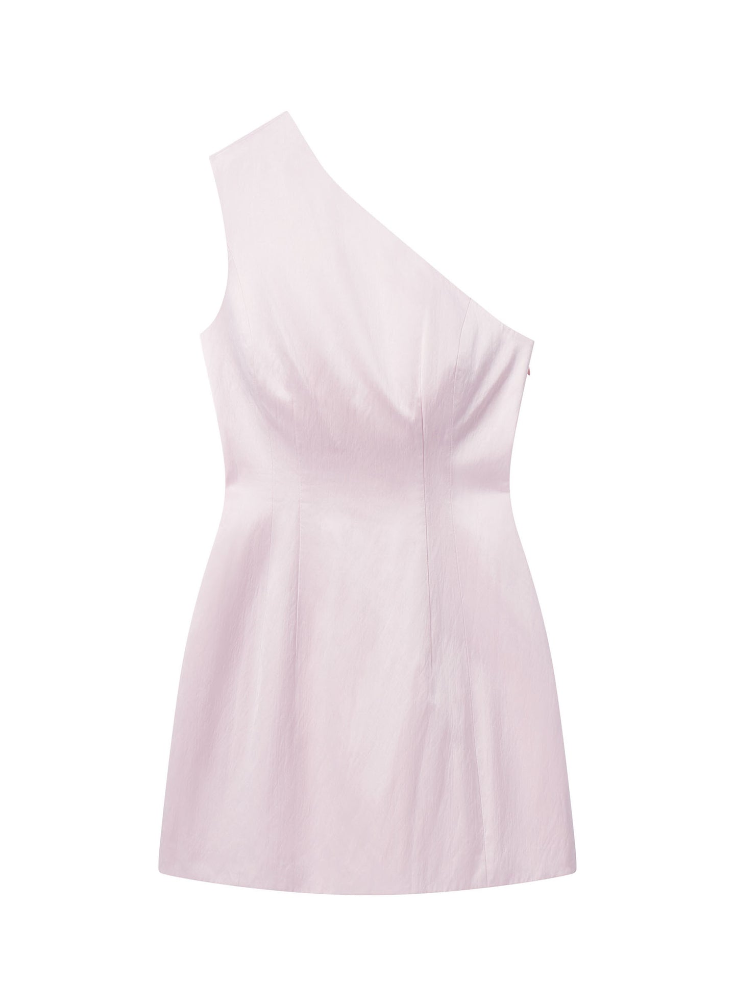 alc silk one shoulder dress A.L.C. Poppy Satin Gown in Plum/Violet, Size 4