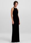 Nicola Velvet Maxi Dress
