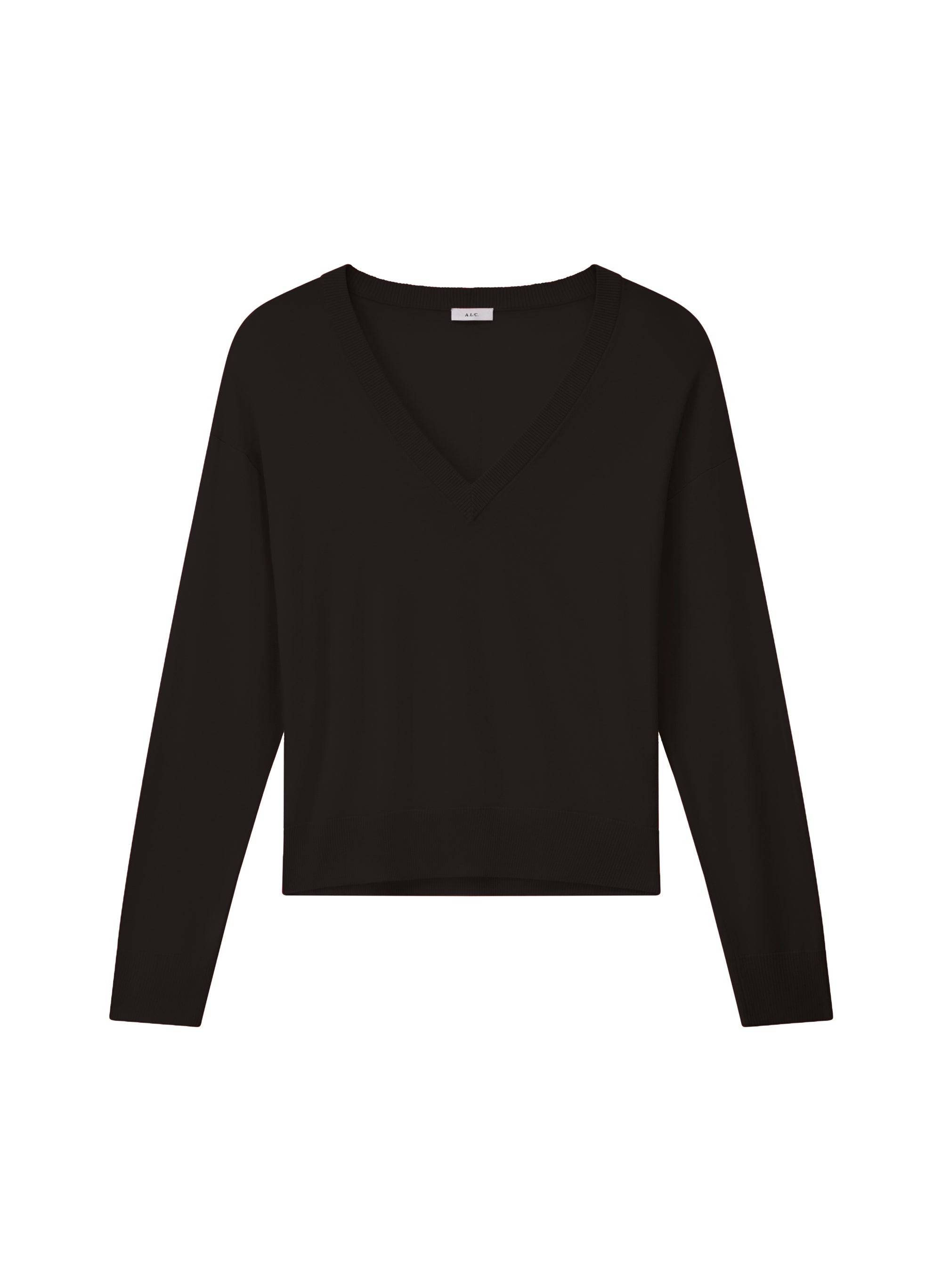 Nicole Fine Merino V Neck Sweater | ALC LTD
