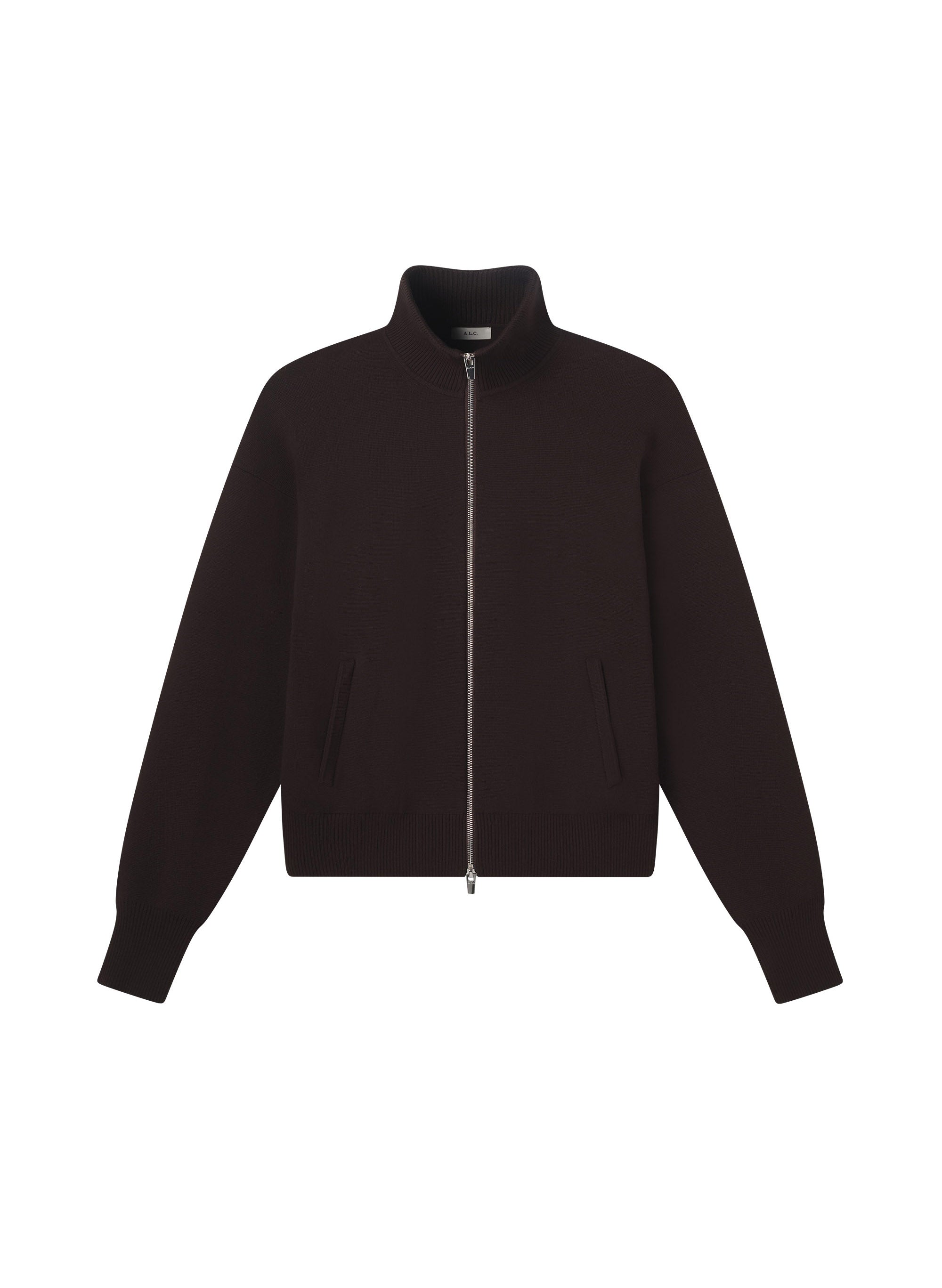 Oliver Knit Zip Cardigan | ALC LTD