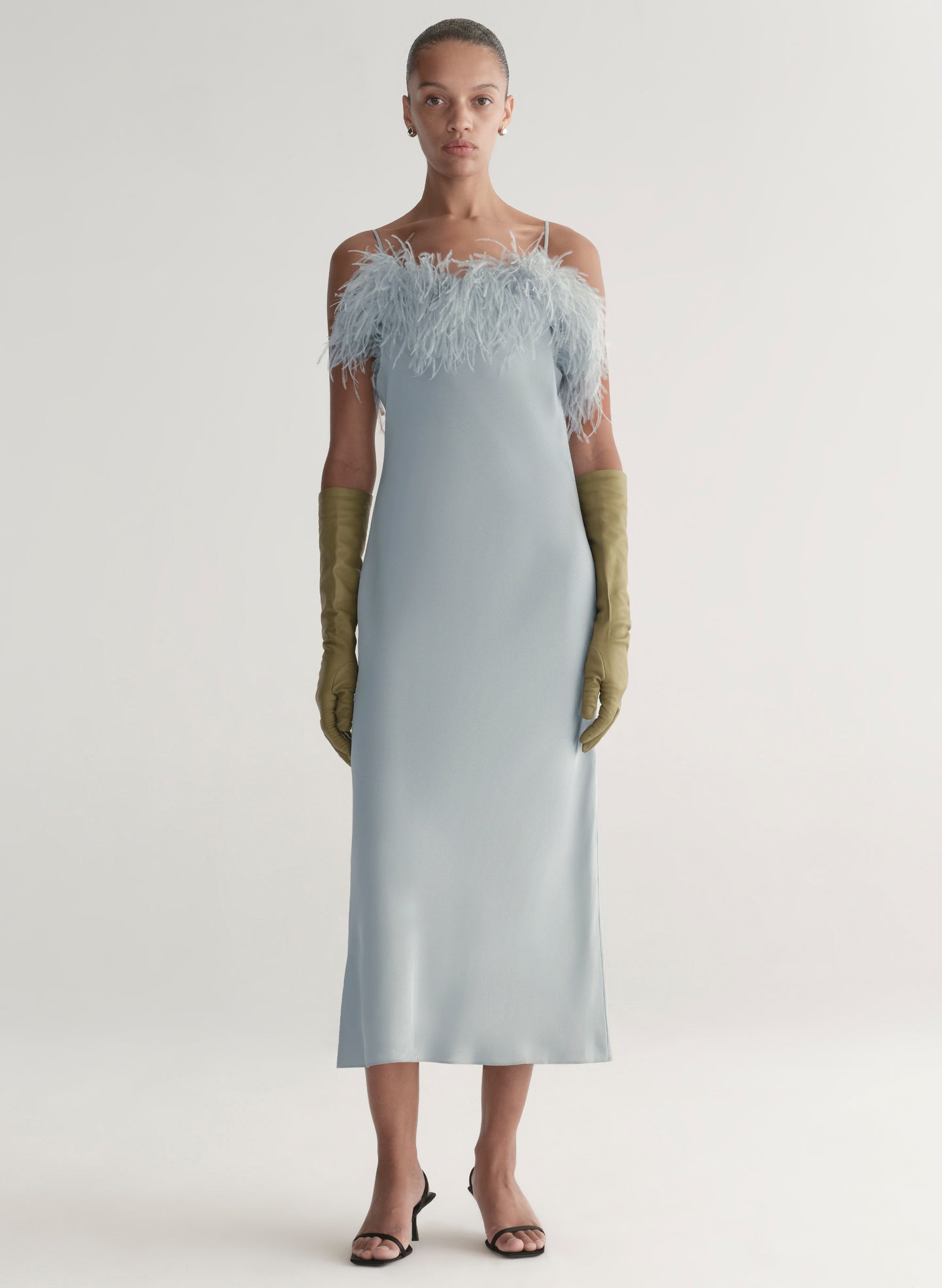 A.L.C. womens Odette Dress, 6, Blue A.L.C. womens Odette Dress, 6, Blue