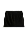 Petra Velvet Mini Skirt
