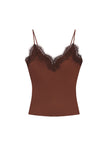 Presley Satin and Lace Camisole Top