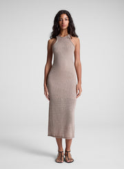 Raye Open Knit Midi Dress