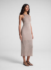 Raye Open Knit Midi Dress