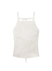 Reese Tie-Back Satin Top