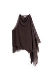 Renata Silk Chiffon and Lace Top
