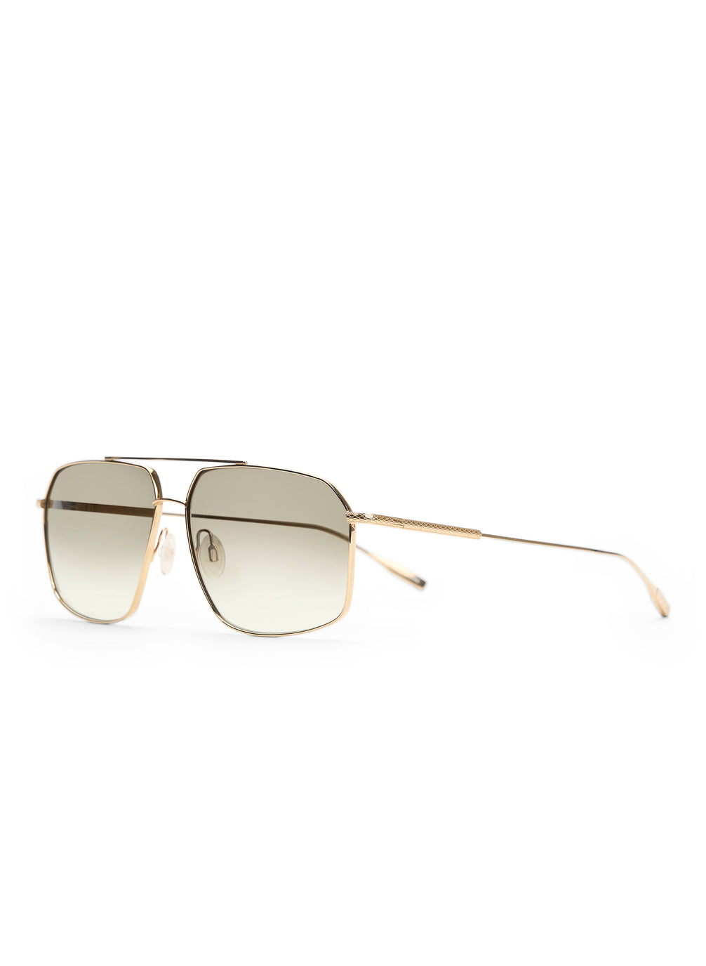 goldtone aviator sunglasses