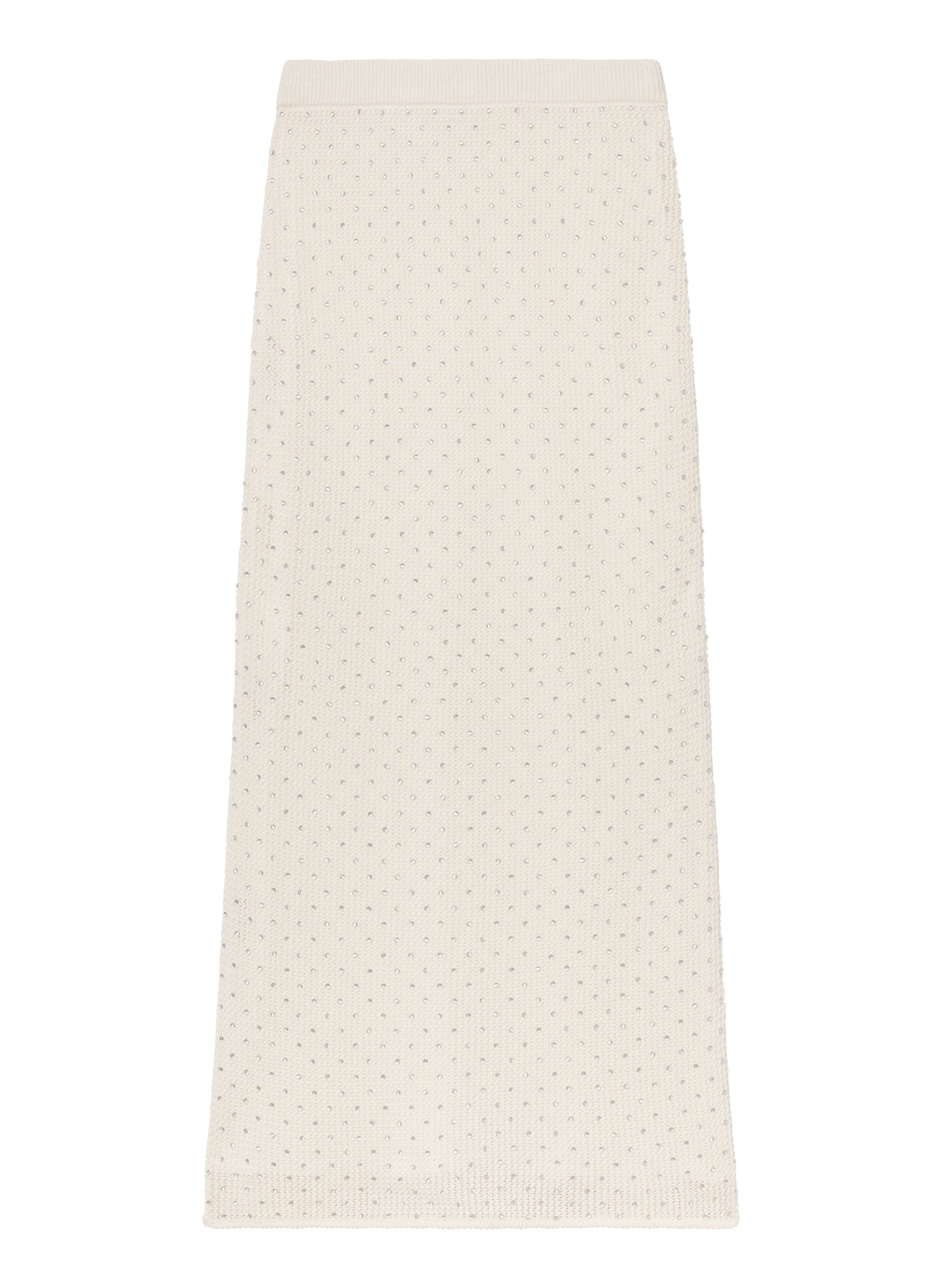Rina Knit Embellished Midi Skirt