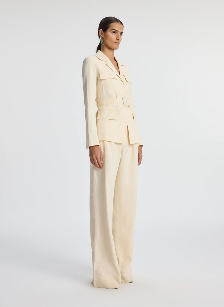 A.L.C. Savannah Stretch Linen Jacket | ALCltd.com