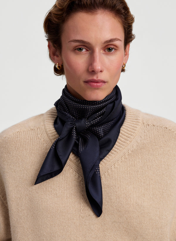 Quinn Silk Scarf