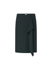 Seraphina Stretch Linen Midi Skirt