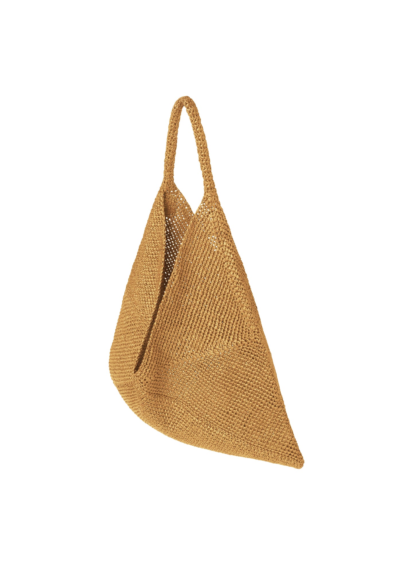 tan raffia tote