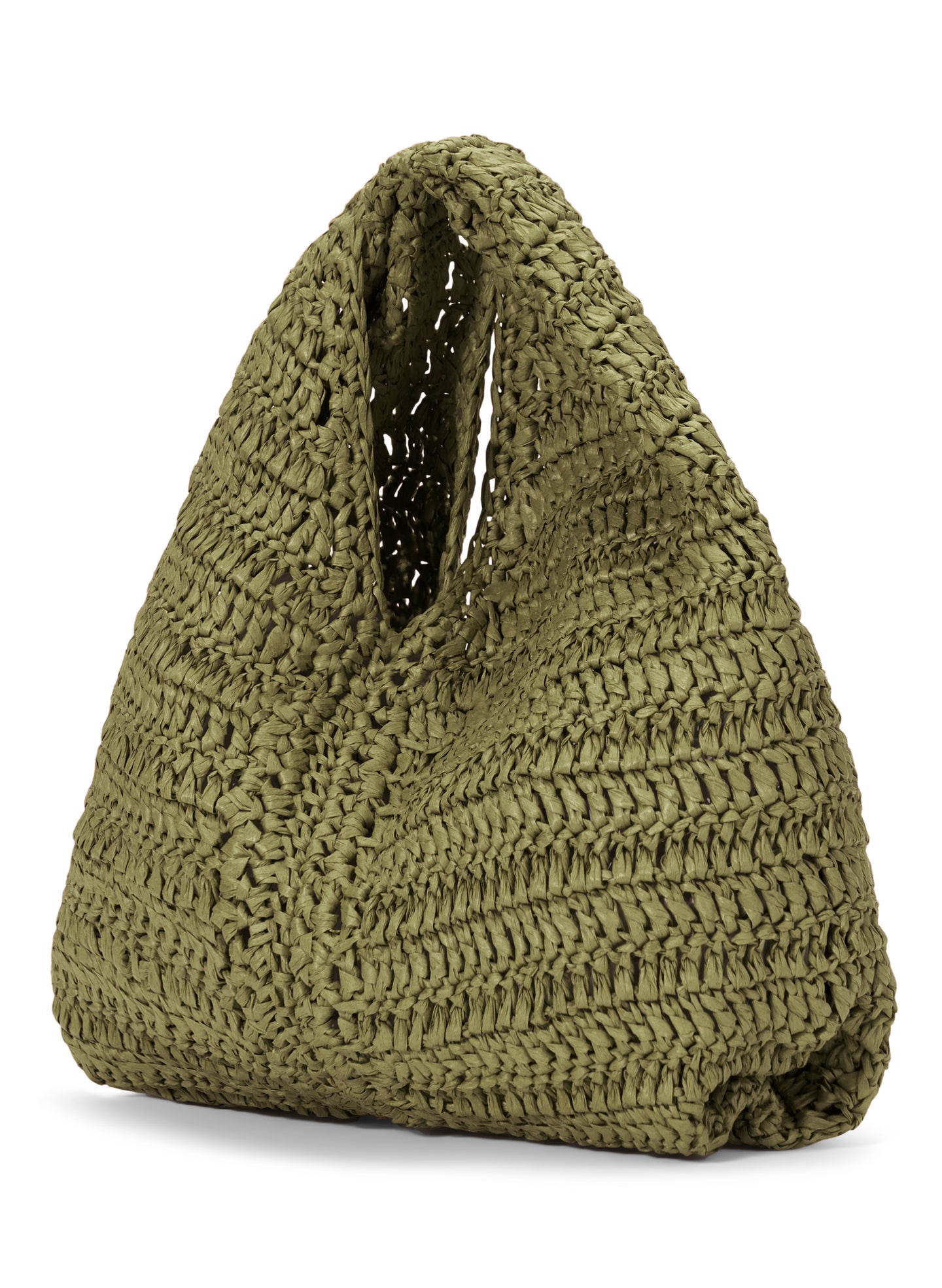 green raffia handbag