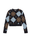 Skyler Argyle Cardigan