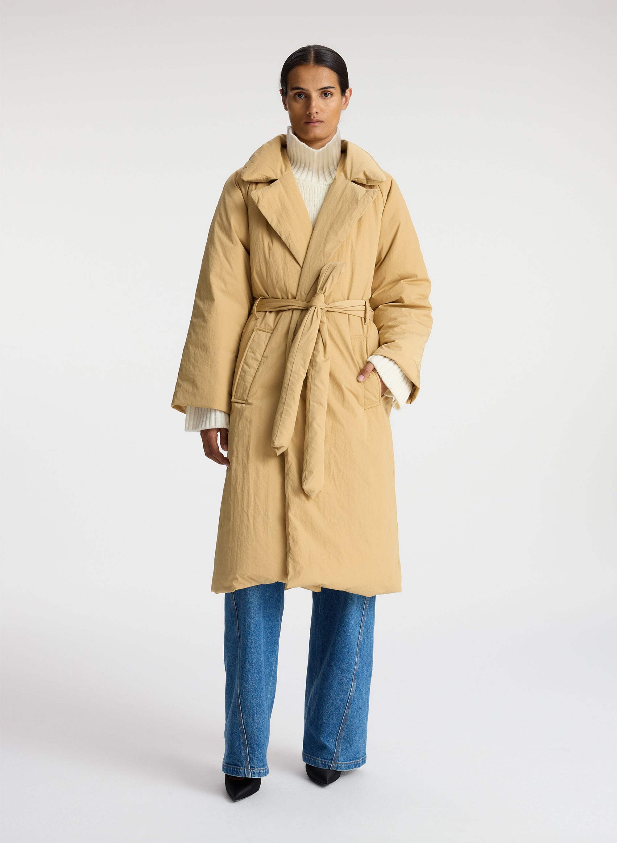 Nylon overcoat hotsell