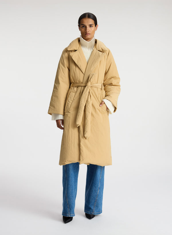 Sterling Quilted Nylon Coat