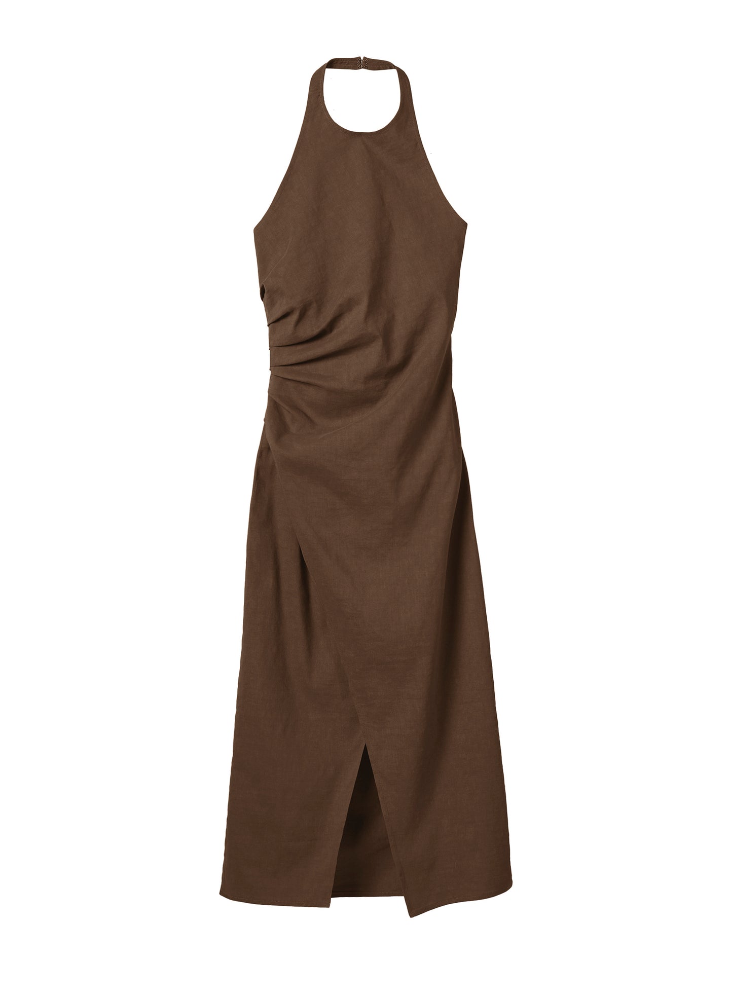 Sylvie Linen Midi Halter Dress | ALC LTD Sylvie Linen Midi Halter Dress | ALC LTD