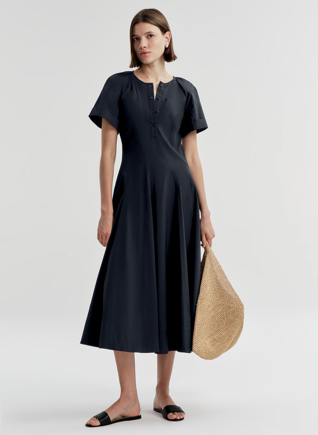 Lucille Cotton Midi Dress