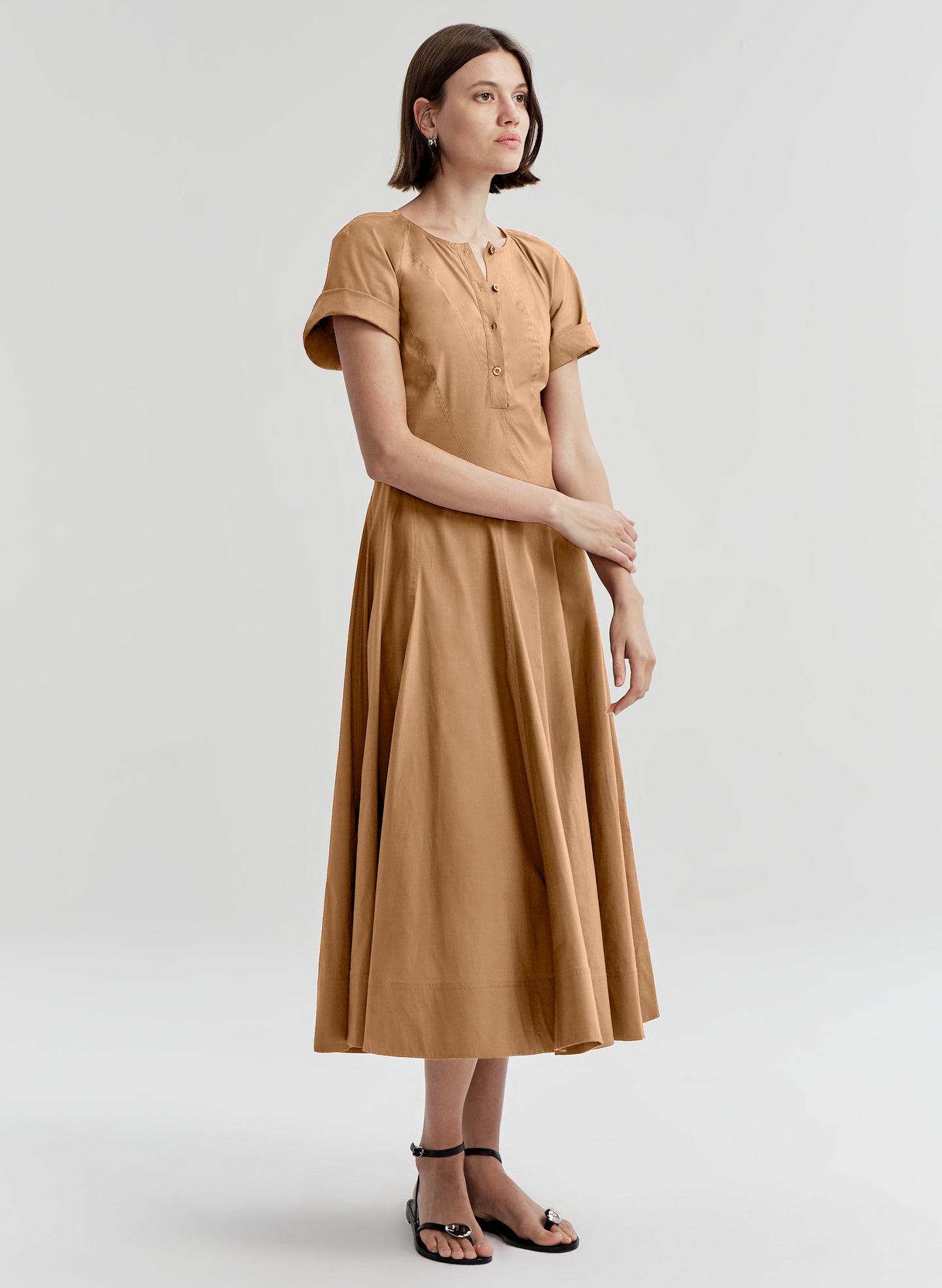 Lucille Cotton Midi Dress