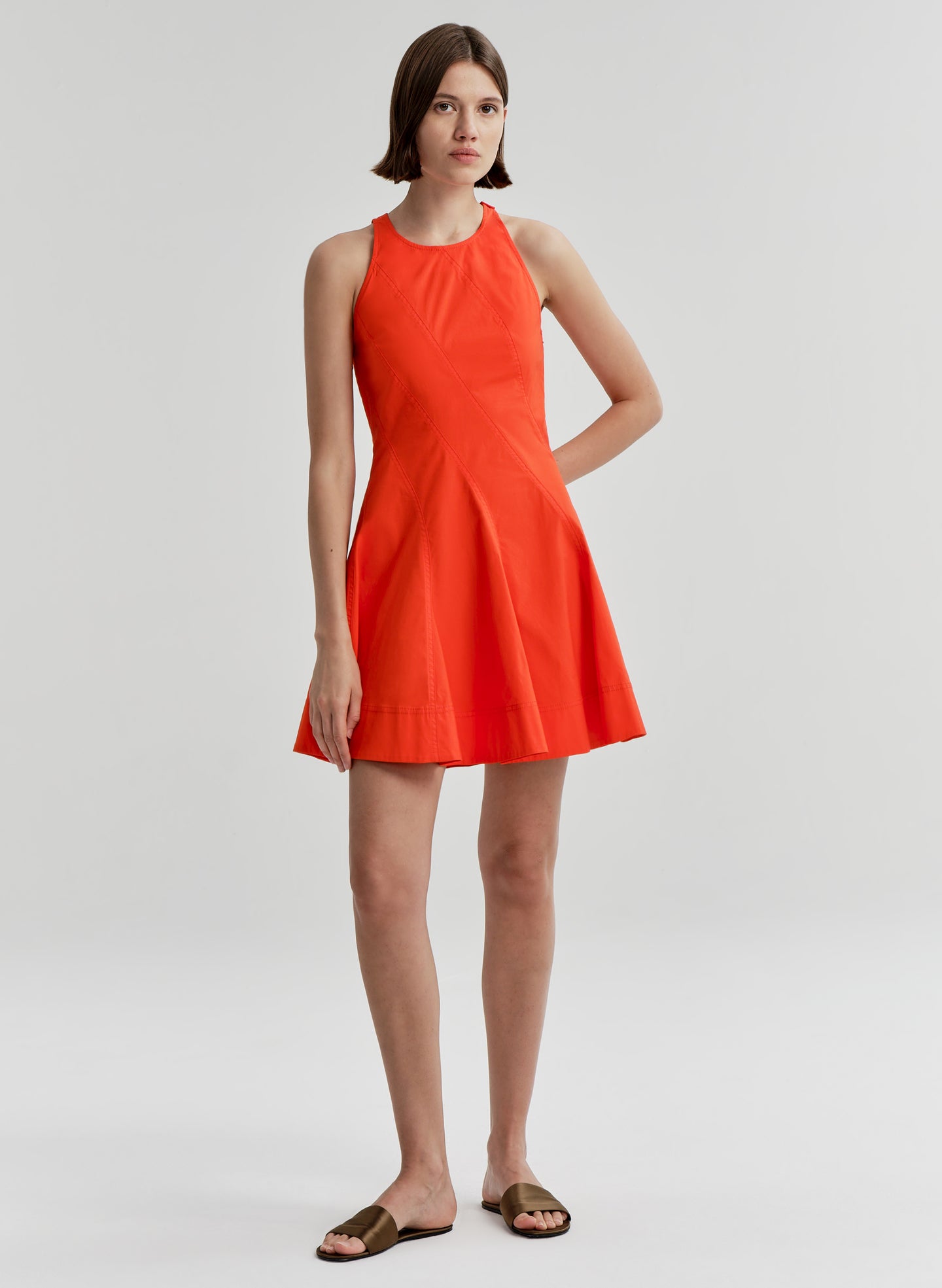 A.L.C. Women's Grace Fit & Flare Minidress - Red