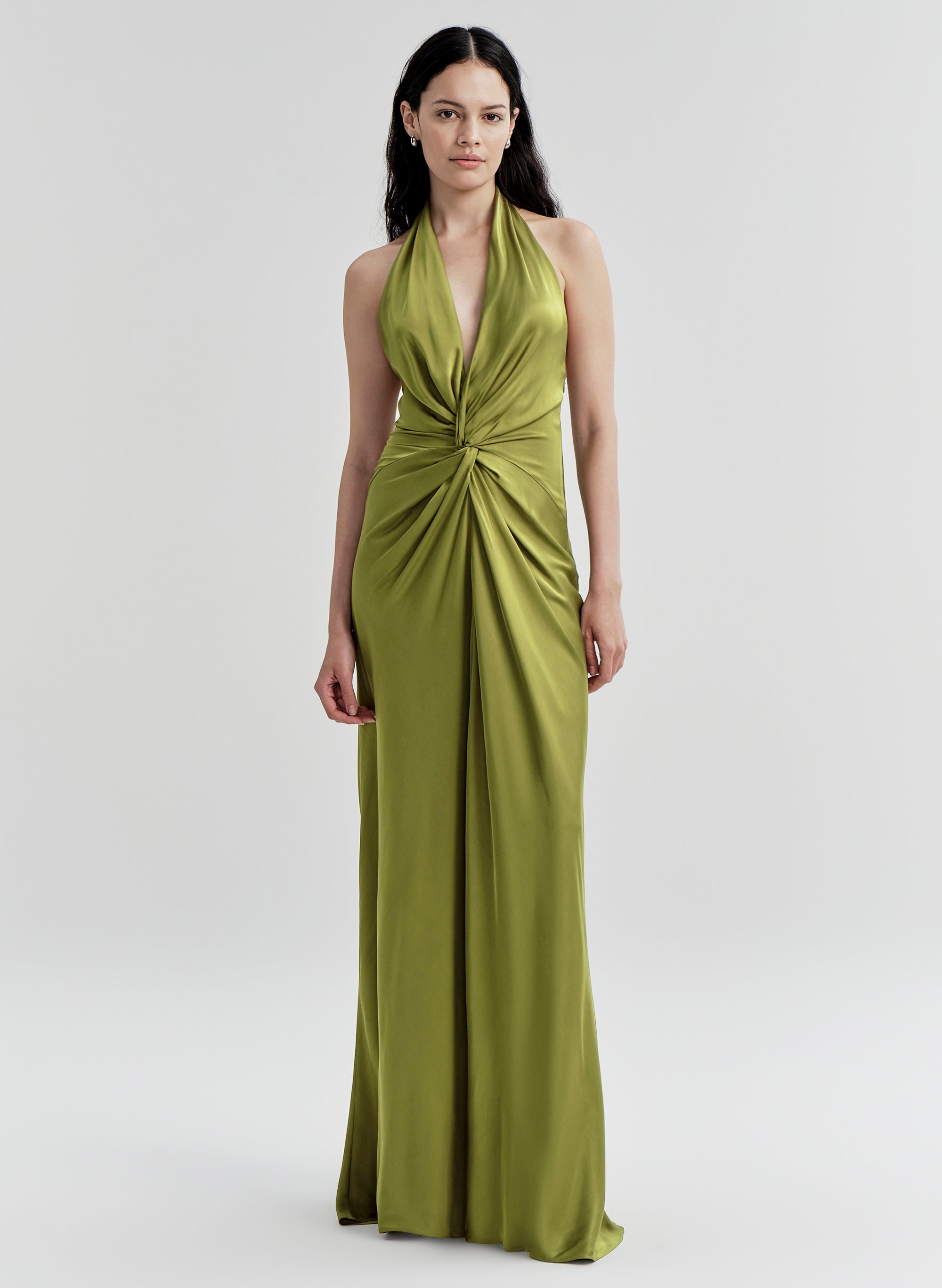 Mabel Satin Gown